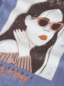 NAME IT T-shirt Fobia Blue Ice